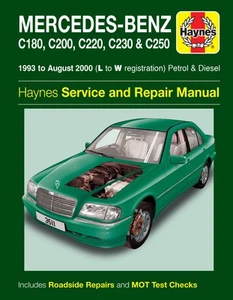 Mercedes-Benz C-Class Petrol/Diesel (93 - Aug 00) Haynes Manual (Paperback) - Picture 1 of 10