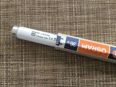 5x Osram 36W T8 fluorescent Tube lamps normal white 36W/535 36 watt 4ft long - Image 1 of 4