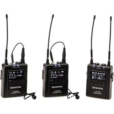 NUOVO - Saramonic UwMic9S Kit2 - Sistema microfonico wireless UHF - (2695) - Immagine 1 di 4