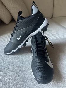 Botines de fútbol Nike Alpha Menace 4 Shark negros blancos gris humo para hombre talla 11” - Imagen 1 de 6