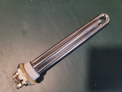 Elemento calefactor de agua sumergible 12 voltios 300 vatios DC Foto 1 de 4