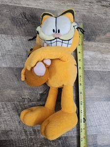 Rare Classic Cartoon GARFIELD Cat & POOKY Bear Plush Doll Toy - Picture 1 of 2