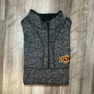 Pullover Oklahoma State Cowboys Antigua Mock Quarter Cremallera - XL Foto 1 de 4