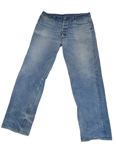 Vintage Levi’s 501 XX Jeans Fits 37x31 Whiskers Fade Patch 42x36 USA 80s #467 - Picture 1 of 14