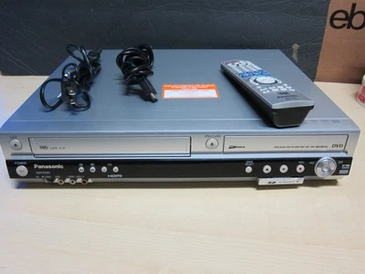 Panasonic DMR-ES46V Grabadora de DVD VCR Combo Reproductor con Control Remoto + Cable HDMI PROBADO Foto 1 de 4