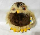 Dakin Brown Wood Owl Plush Oogly Stuff Animal Soft Toy Bird Nature Baby VTG 80s