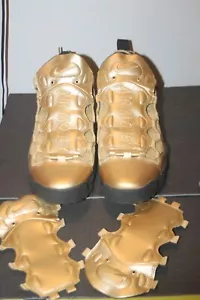 Nike Air More Money Metallic Gold 11.5 - Picture 1 of 9