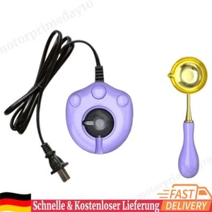 Cat Paw Elektrischer Ofenwärmer, Schmelzofen-Löffel-Set für Einladungen (lila) - Bild 1 von 6