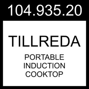 IKEA TILLREDA Portable Induction Cooktop 1 Zone White 104.935.20 - Picture 1 of 4