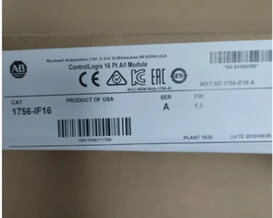 Allen-Bradley 1756-IF16 SER A ControlLogix 16 Pt Input Module New Factory Sealed - Picture 1 of 2