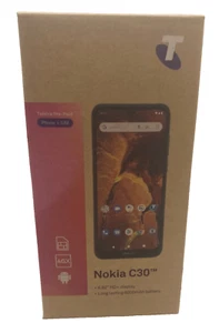 Telstra Nokia C30 4G 4GX 6.82" 32GB VoLTE OK Android Grey  NEW - Picture 1 of 5