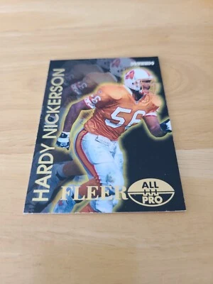 1994 Fleer Football All-Pros #8 Hardy Nickerson Tampa Bay Buccaneers $$$ - Image 1 of 2
