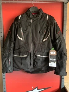 Oxford Montreal 3.0 Motorcycle Motorbike Riding Textile Jacket Tech Black Large - Picture 1 of 3