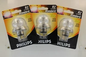 Lampe 3 Birnen Philips R2 12V 45/40W Standard KFZ Traktor LKW - Bild 1 von 1