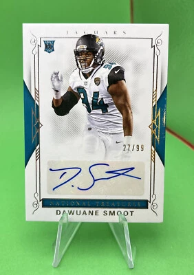 2017 Panini National Treasures #159 Rookie Signatures Dawuane Smoot Auto 27/99 - Image 1 of 2