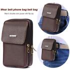 Fashion Small Waist Bag PU Leather Phone Bag Pouch Pack T3U4.AU Case Clip D8T2
