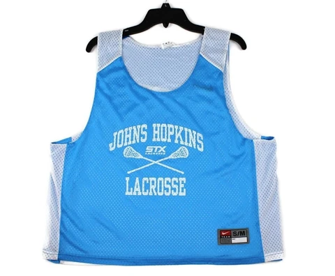 Nike Johns Hopkins University Lacrosse Reversible Tank Top Shirt Sz. S/M EUC Cover