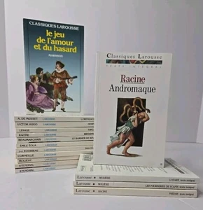 Classiques Larousse Texte Integral Lot Of 16 French Literature  Paperback  - Picture 1 of 17