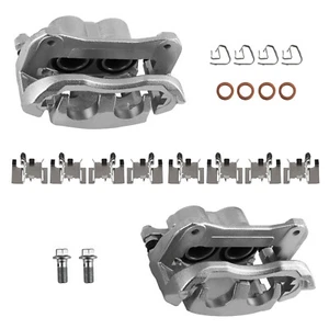 Pinzas de freno delanteras con par de soportes 2 para Toyota Highlander Sienna Lexus RX350 - Imagen 1 de 13