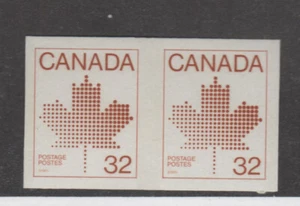 CANADÁ #951a par imperforado VARIEDAD MUY BUEN ESTADO como nuevo - Imagen 1 de 2