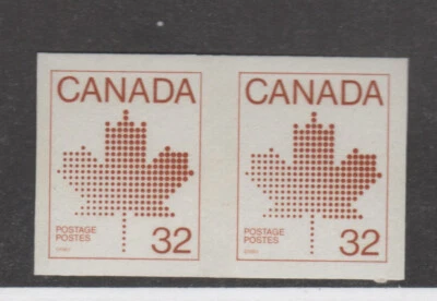 CANADÁ #951a par imperforado VARIEDAD MUY BUEN ESTADO como nuevo Foto 1 de 2