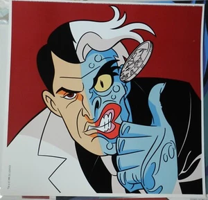 LITOGRAFÍA ANIMADA DE BATMAN WARNER BROS EDICIÓN LIMITADA 350 1996 DOS CARAS - Imagen 1 de 1