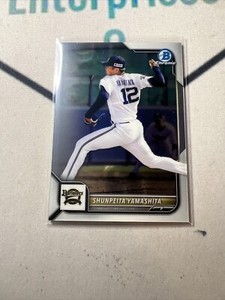 Shunpeita Yamashita 2022 Topps NPB chrome orix buffaloes 2023 Opening Pitcher