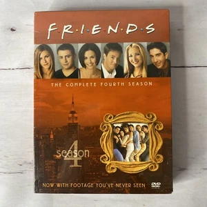 Friends - The Complete Fourth Season 4 DVD Disc Set SEALED - Imagen 1 de 3