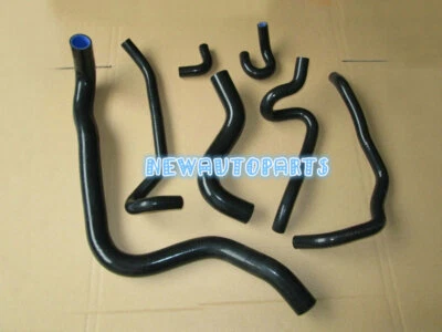 Manguera de radiador de silicona para HONDA ACUERDO SIR-T CF4 F20B DOHC 1997-2000 1999 negra Foto 1 de 4