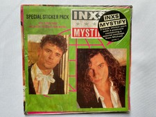 INXS ‎– Mystify  Ltd. Edt. 7" vinyl Sticker Pack & Postcard UK single see desc.