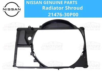 Cubierta del ventilador del radiador no turbo NISSAN 300ZX genuino Fairlady Z32 21476-30P00 Foto 1 de 4