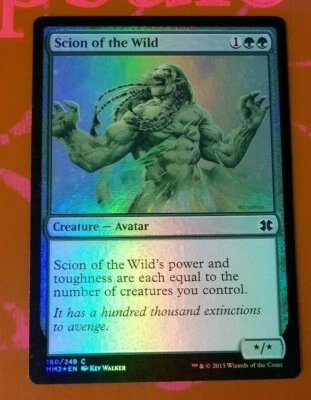 1x Scion of the Wild | FOIL | Modern Masters 2015 | MTG Magic Cards - Image 1 of 2