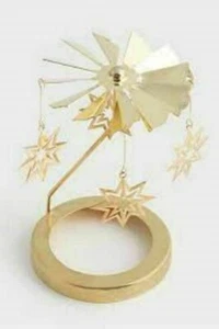 Avon Gold Candle Top Spinner Topper Unique Christmas Gift Discontinued - Picture 1 of 1