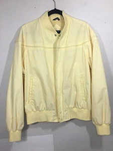 Knightsbridge Uomo TG XL Giacca Foderata Antivento Giallo Zip  - Foto 1 di 3