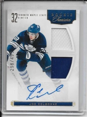 2011-12 Panini Rookie Anthology Joe Colborne  Dual Rookie Jrsy/Auto # 159 #d/499 - Image 1 of 2