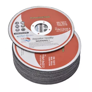 Discos de corte 4,5" x 7/8" rueda de corte - metal y acero inoxidable paquete de 100 - Imagen 1 de 9