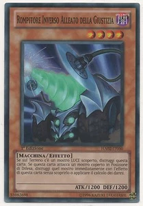 YU GI OH ROMPITORE INVERSO ALLEATO DELLA GIUSTIZIA • HA02 • SUPER RARA - Picture 1 of 1