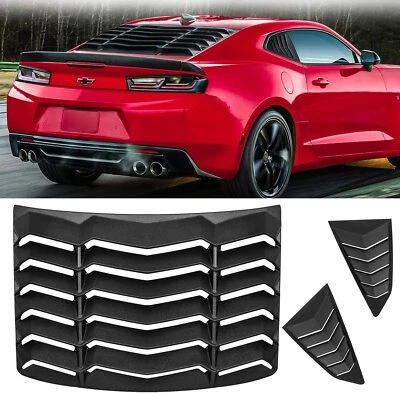 Cubierta parasol persiana ventana trasera y lateral para Chevy Chevrolet Camaro 2016-2024 Foto 1 de 4