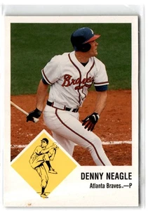 1998 Fleer Tradition Denny Neagle #490 Atlanta Braves Baseball Card - Picture 1 of 2