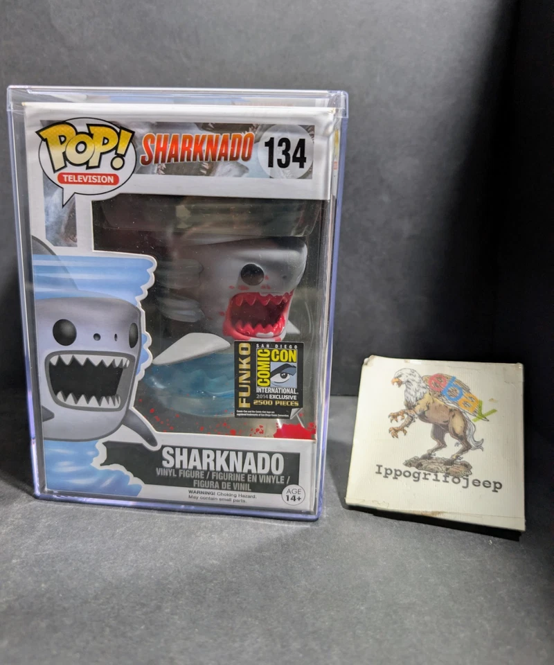 Funko POP Sharknado Bloody Sdcc 2014 San Diego Comic Con 2500 Pieces hard case - Immagine 1 di 4