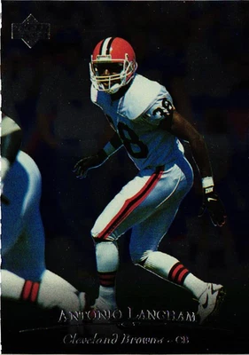 1996 Upper Deck Silver Collection - Antonio Langham #127 - Browns - Image 1 of 2