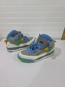 Nike Air Jordan SPIZIKE EASTER STEALTH GRIGIO CEMENTO VERDE BLU 315371-056 TAGLIA 10 - Foto 1 di 11
