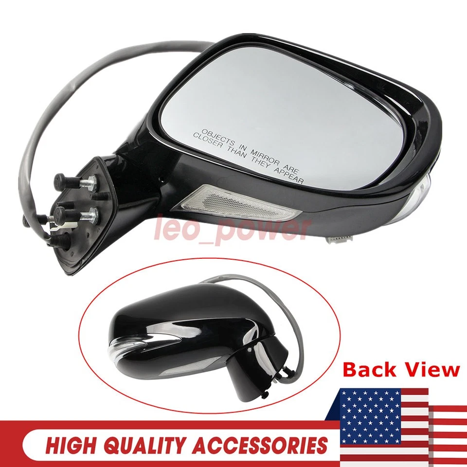 Mirrors Passenger Right Side Heated Manual Fold For Lexus ES350 2010-2012 - Изображение 1 из 4