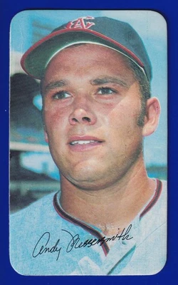 ANDY MESSERSMITH angels 1970 TOPPS super #25 VERY GOOD - Image 1 of 2