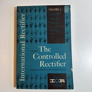 INTERNATIONAL RECTIFIER V1 THE CONTROL GLEICHRICHTER 1. Auflage Taschenbuch 1962 - Bild 1 von 10