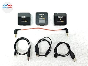RØDE Rode Wireless Go II Dual Channel Wireless Microphone Audio System Pod Cast - Picture 1 of 11