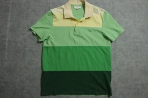 Lacoste Poloshirt Herren Medium gestreift Colorblock Regular Fit Krokodil Pat - Bild 1 von 9