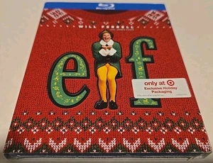 Elf Blu-ray With Ugly Sweater Slipcover Target Exclusive New - Picture 1 of 4