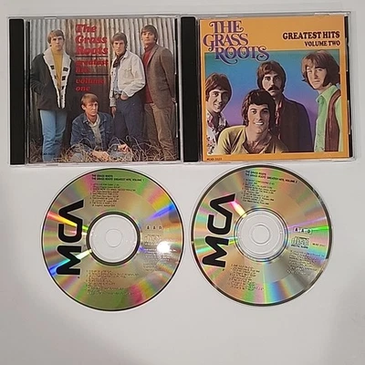 1987 The Grass Roots Greatest Hits Volume One & Two CD MCA Records  Foto 1 de 3