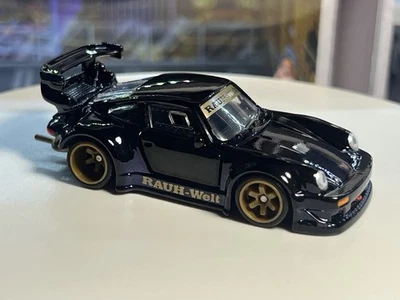 2020 Hot Wheels Red Line Club RLC Black RWB PORSCHE 930 Nakai LOOSE MINT 1/64 - Image 1 of 4